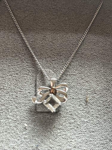 Clogau bow necklace with - necklace,