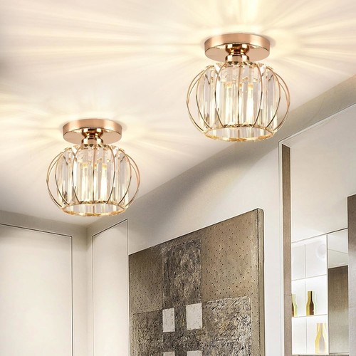 Gold modern led ceiling - gold,