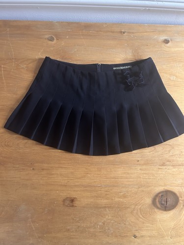 Vintage black pleated zip - vintage,