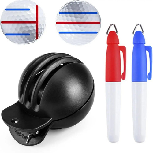 Golf ball liner marker - golf,