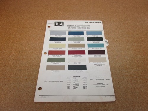 1968 chrysler imperial new - 1968,