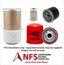 NFS Filter Kit fits Hanix H26B with Isuzu 3LD1 Engine Oil Fuel Outer Air