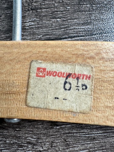 Pair vintage wood - pair,