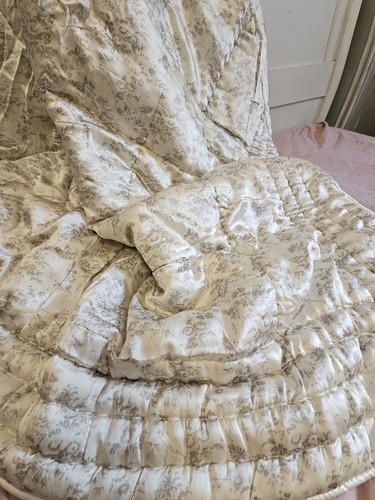 Double vintage eiderdown cream - double,