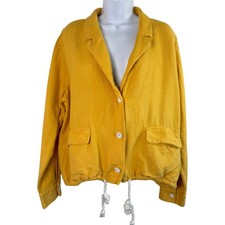 J. Jill Linen Blend Jacket Sz