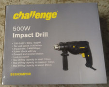 CHALLENGE CORDED IMPACT DRILL 500W