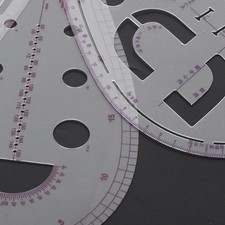 9Pcs/Set Sewing Ruler Set