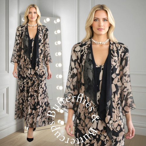 Chesca size silk devore - size, 24