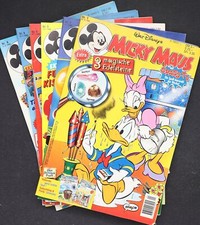 Mickey Mouse 1995 with inserts comic booklet Ehapa publisher Walt Disney selection