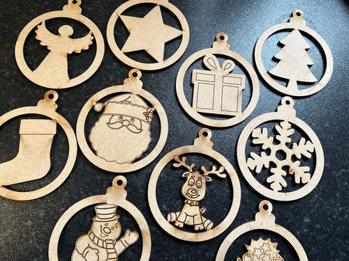 Pack wooden christmas - wooden,