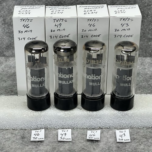Four international mullard - four,