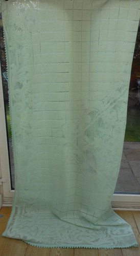 Vintage mint green crochet - vintage,