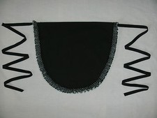 ADULTS BLACK POLKA DOT FRILLY