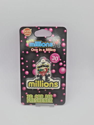 Millions car air freshener - 3d,