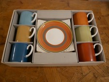 Wedgwood Susie Cooper Vintage Coffee Cups & Saucers