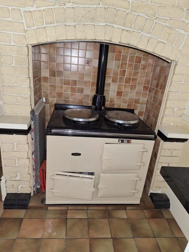 Aga classic range - cooker, cream