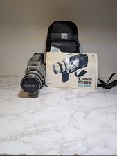Canon Auto Zoom 814 Electronic Super 8 Cine Camera, Manual, Batteries & Case
