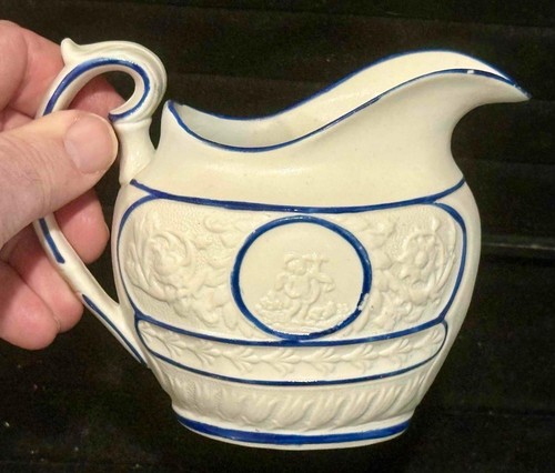 Antique castleford type salt - castleford,