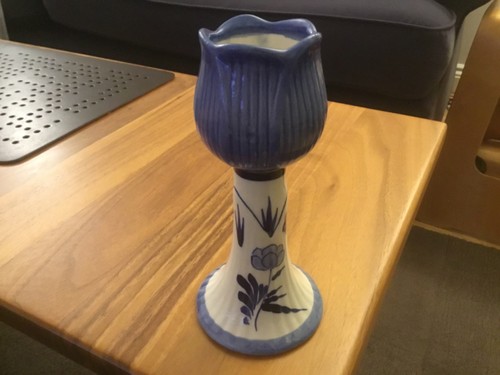 Delft blue handpainted tulip - delft,
