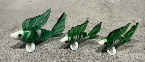 Vintage green striped - 3,