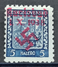 Local Deutsches Reich overprint Sudetenland - Karlsbad MNH