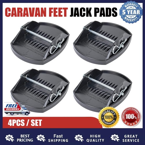 4pc caravan feet - caravan, heavy