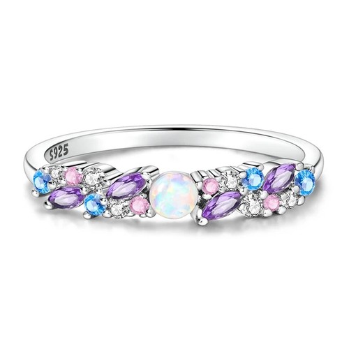 Multi gemstone opal - opal, eternity