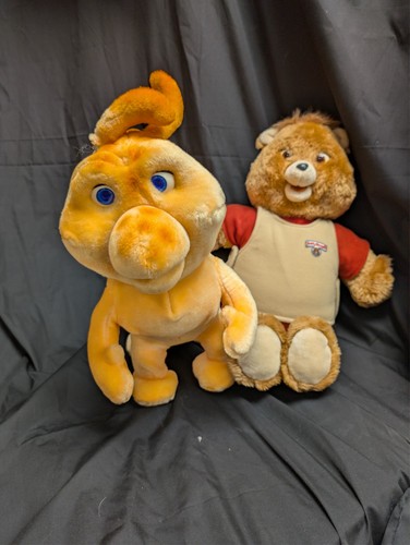 Teddy ruxpin and grubby - and, 1985