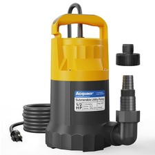 1/2HP Sump Pump, 2906GPH