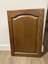 SOLID  DARK OAK DOOR 500 WIDE x 722mm HIGH  STOCK DZ760