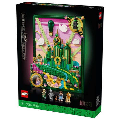 Lego wicked emerald city - wicked, wall