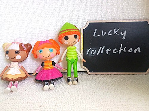 Lalaloopsy minis lucky - 3", lot