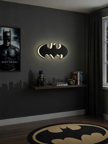 Batman led lightbox - batman,