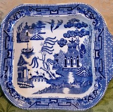 Antique Ridgeway Blue and