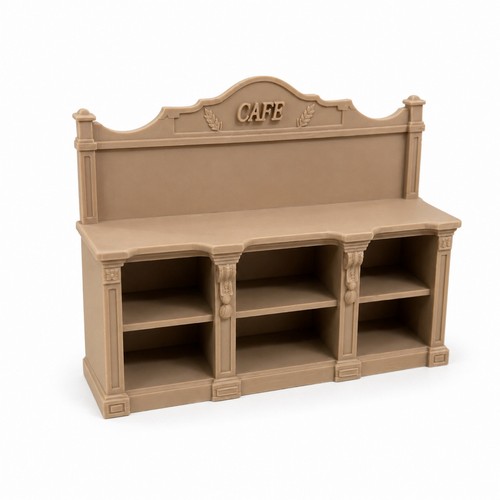 Miniature cafe counter classic - counter,