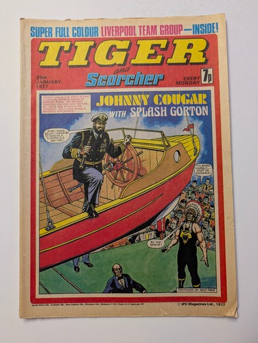 Tiger and scorcher comic - comic, 29th