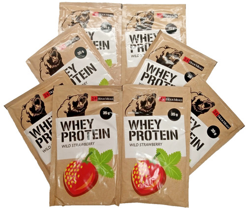 Whey protein powder mix - 8x,