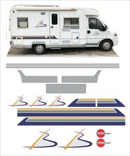 Burstner  model T FULL repair decal set, For models from 1995 to 2001