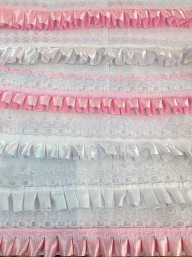 Ribbon pleated knitting - ribbon,