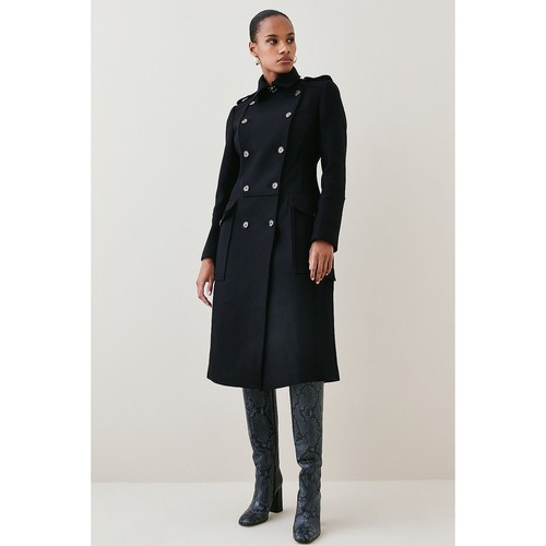Karen millen women coat - coat, uk