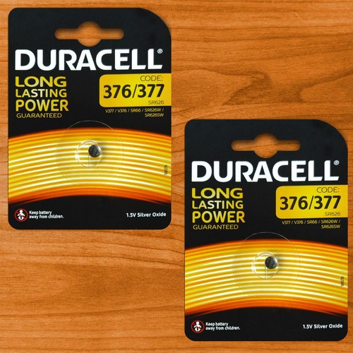 Duracell 377 sr626sw ag4 - 2x,