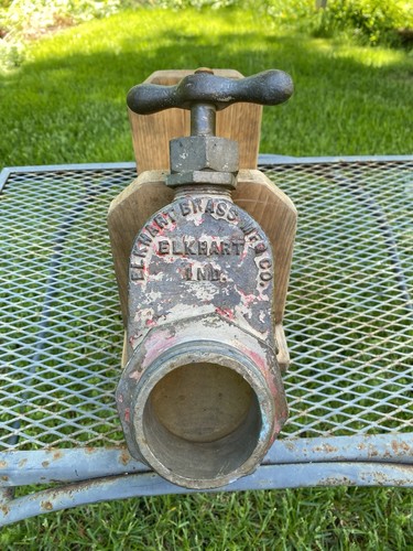 Antique elkhart brass fire - antique,