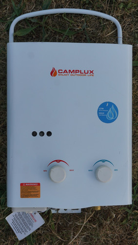 Camplux portable gas water - gas,