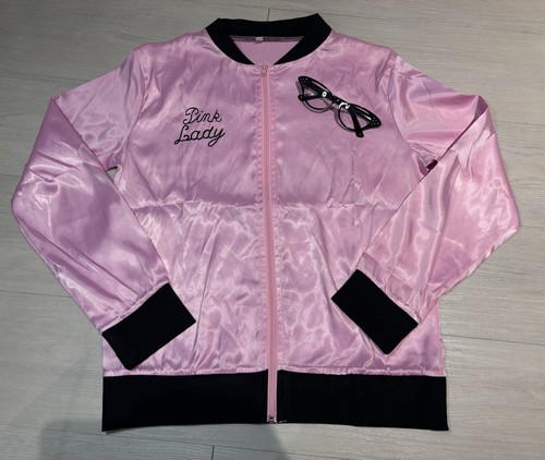 Pink lady zipper jacket with - jacket,