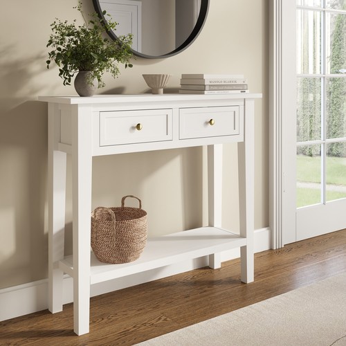 Small narrow white wood - narrow,
