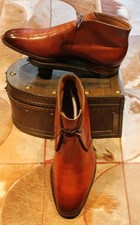 Cheaney ‘Boughton’ Antique Cognac Chukka’s - UK 9.5