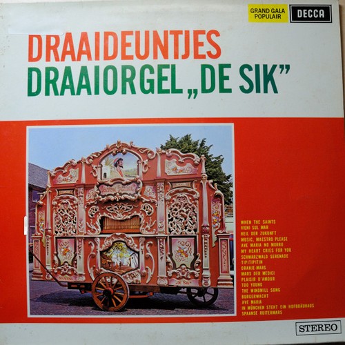 Draaiorgel sik - sik",