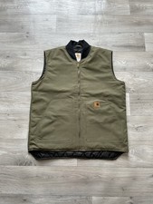 Vintage Carhartt Rework Zip Up Insulated Gilet Men’s M