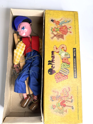 Vintage early boxed pelham - boxed,