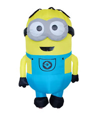 Inflatable Funny Minion Costume Suit For Halloween Cosplay Party - Adult Size